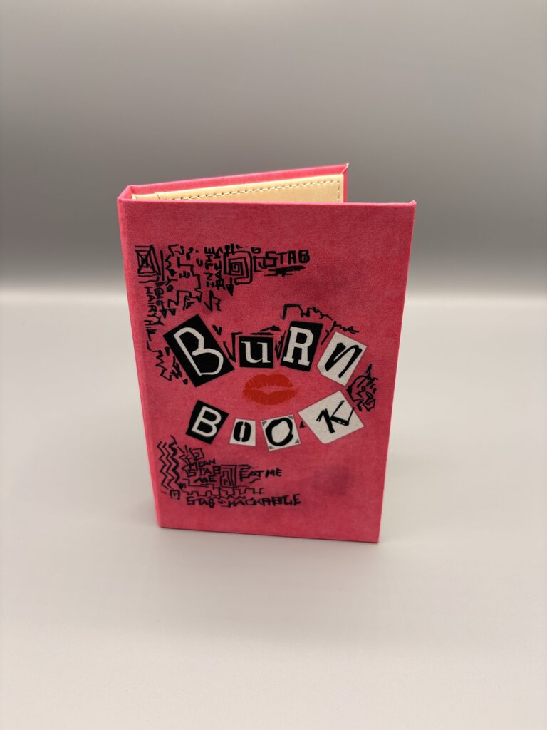 Book Passport Wallet-Burn Book