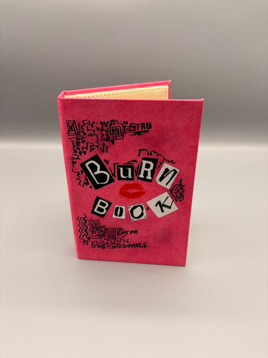 Book Passport Wallet-Burn Book