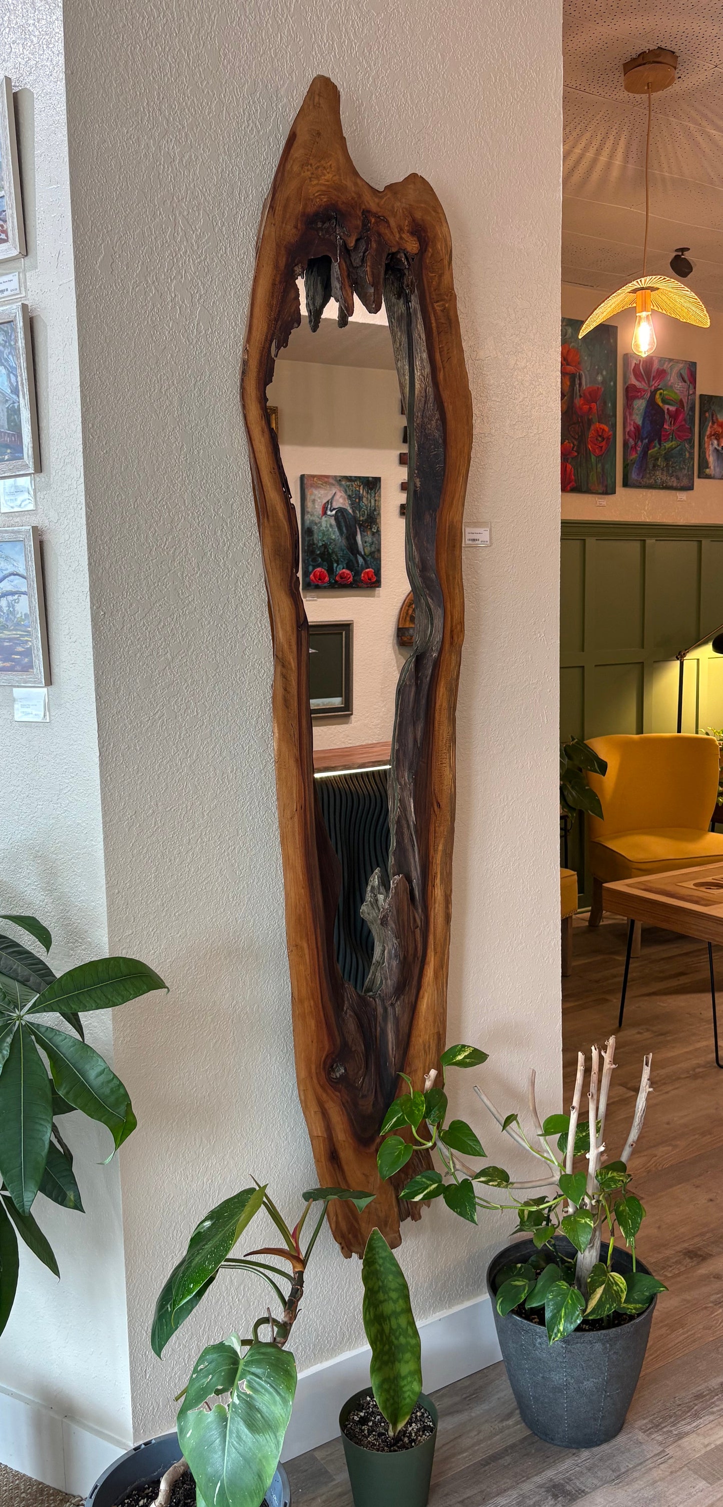 Live Edge Portal Mirror