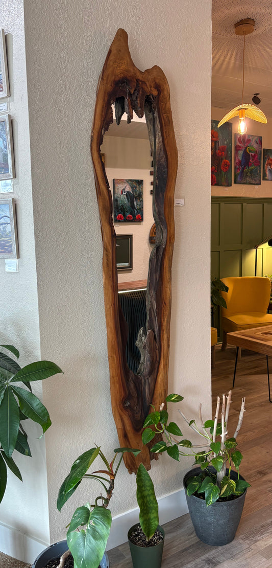 Live Edge Portal Mirror