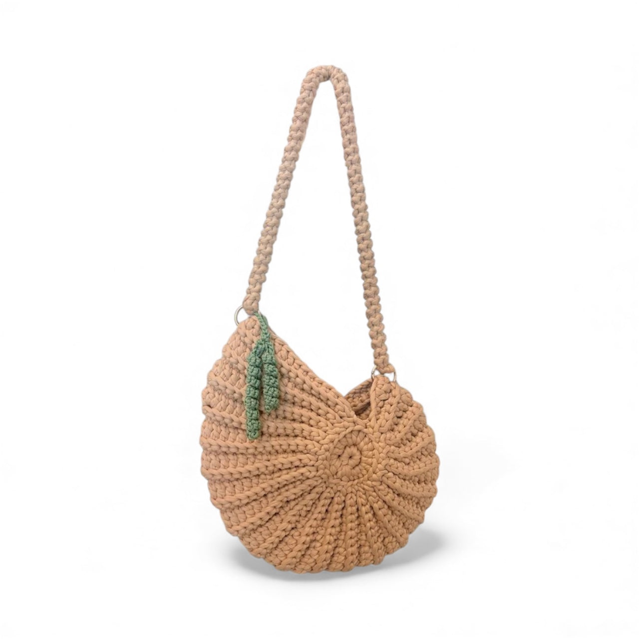 Handmade Seashell Crochet Bag- Ariel