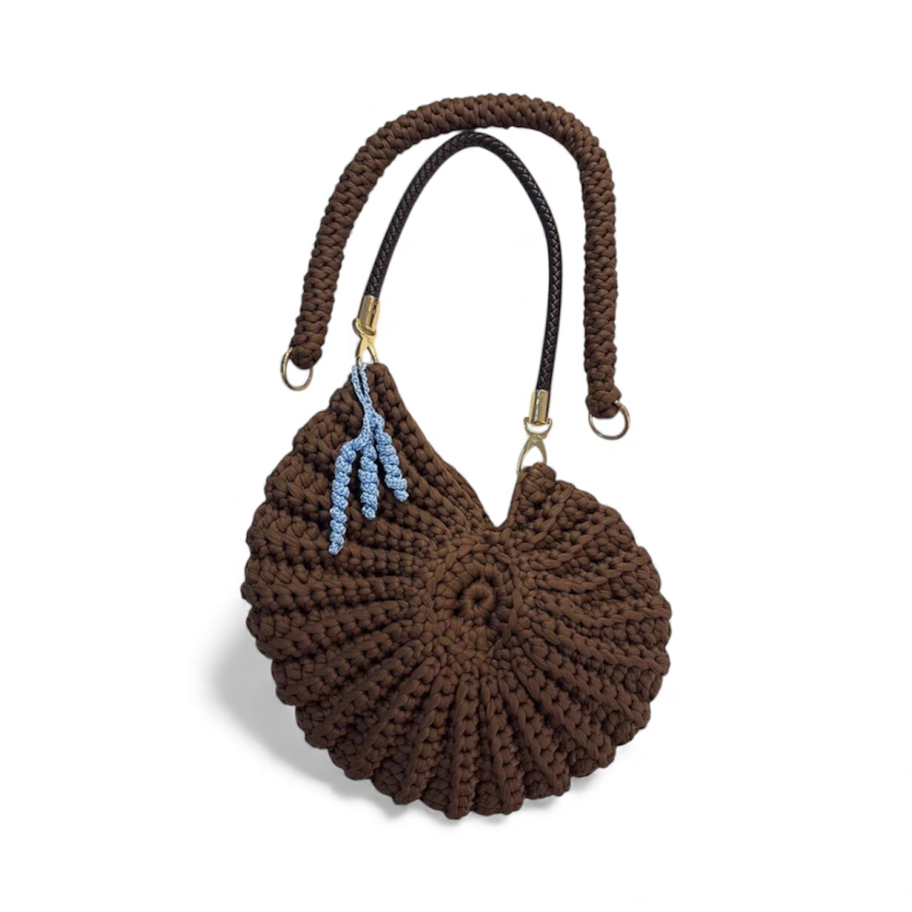 Handmade Seashell Crochet Bag- Ariel