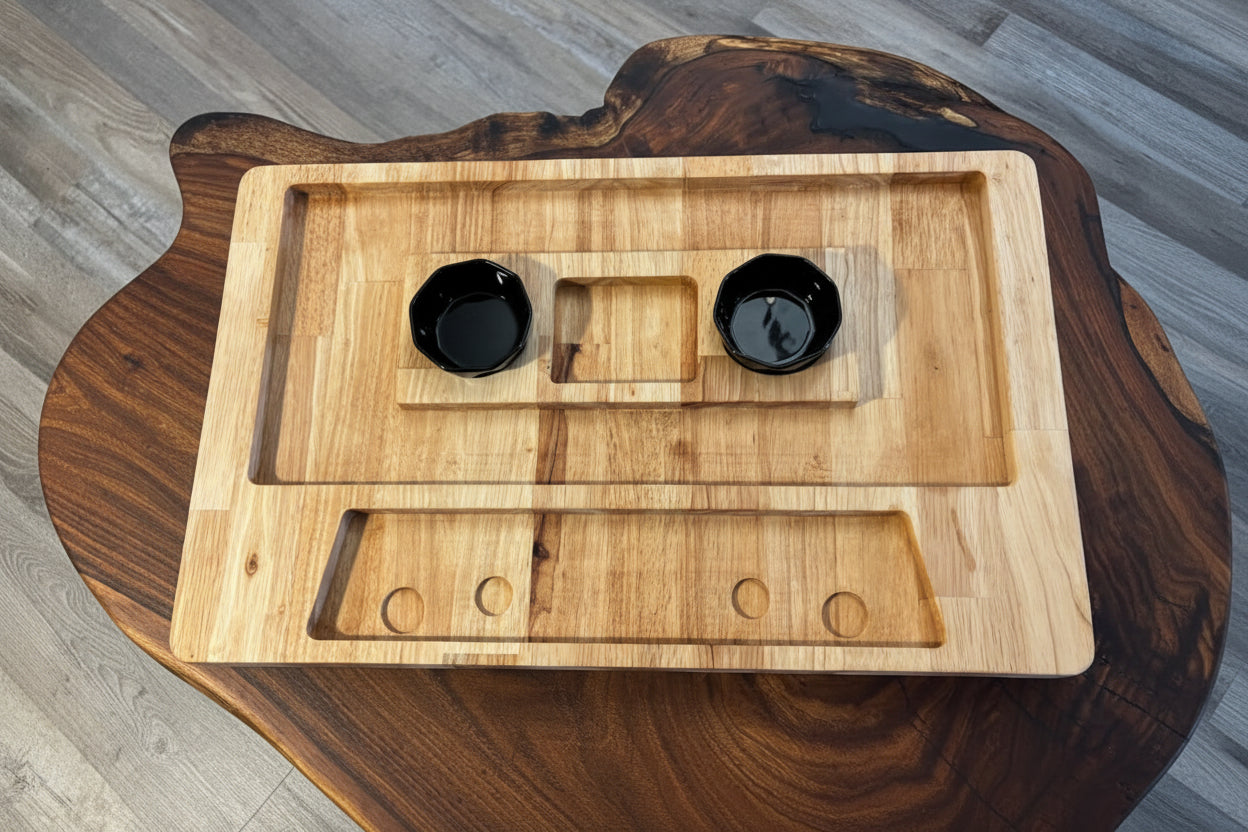 Cassette Tape Charcuterie Board