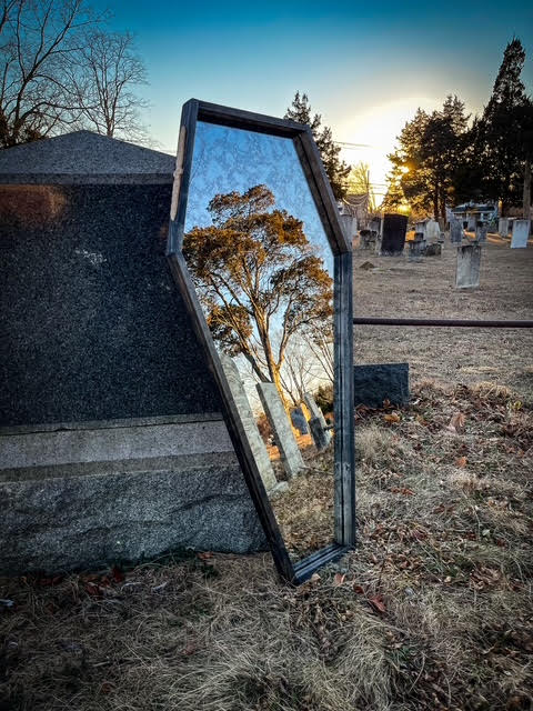 Coffin Mirror